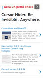 Mobile Screenshot of cursorhider.com